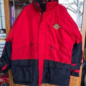 Hartwell 7780 Whitfield Men's 2XL Red/Black 3-in1 Parka Jackets Logo on Both